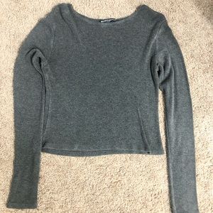 Brandy Melville Gray Sweater Size S